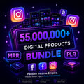 55 Million+ PLR MRR Digital Products Mega Bundle